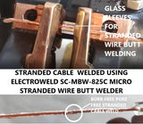 Electroweld Micro Stranded Wire Butt Welder 1KVA (SC-MBW-825: 0.5mm²-4.91mm²)