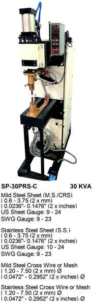 Electroweld Press Type Spot Welder 30KVA Constant Current Control (SP-30PRS-C)